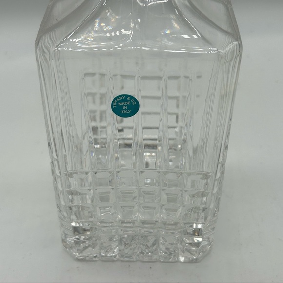 Tiffany & Co Brandy Whiskey Decanter With Box NEW - Picture 7 of 15